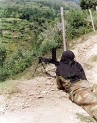 India and Pakistan exchange fire along border in Kashmir