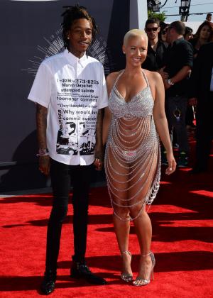 Wiz Khalifa, Amber Rose reunite for son Sebastian