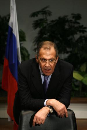 Russian FM Lavrov mutters salty language during press conference with Saudi counterpart