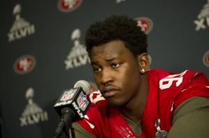 49ers linebacker Aldon Smith arrested for hit and run, DUI, vandalism