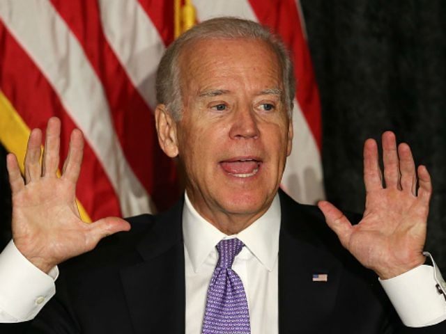 Vice President Joe Biden speaks as he meets with Jewish community leaders at the David Posnack Jewish Community Center to discuss the nuclear deal reached with Iran on September 3, 2015 in Davie, Florida. President Barack Obama on Wednesday secured enough votes to put the agreement in place. (Photo by