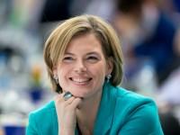 BERLIN, GERMANY - APRIL 05: Julia Kloeckner, deputy party leader of the CDU attends the CDU federal congress on April 5, 2014 in Berlin, Germany.