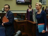 Cecile Richards, president of Planned Parenthood Federation of America Inc. arrives to testify during a House Oversight and Government Reform Committee hearing on Capitol Hill, September 29, 2015 in Washington, DC. The committee is hearing testimony on the use of taxpayer funding by Planned Parenthood and its affiliates. (Photo by )
