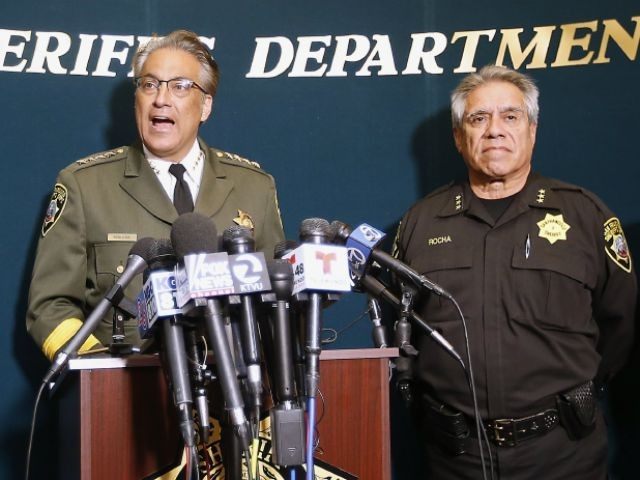 San Francisco Sheriff Ross Mirkarimi, left, Under Sheriff Federico Rocha and legal counsel Freya Horne, right, speak during a news conference, Friday, July 10, 2015, in San Francisco. Mirkarimi provided information regarding the April 2015 release of Juan Francisco Lopez-Sanchez, who is now accused in the shooting death of a woman at a popular tourist site.