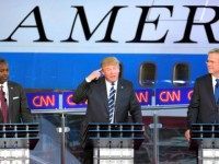 Trump center stage debate AP Mark J. Terrill