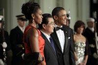 Barack Obama, Michelle Obama, Hu Jintao