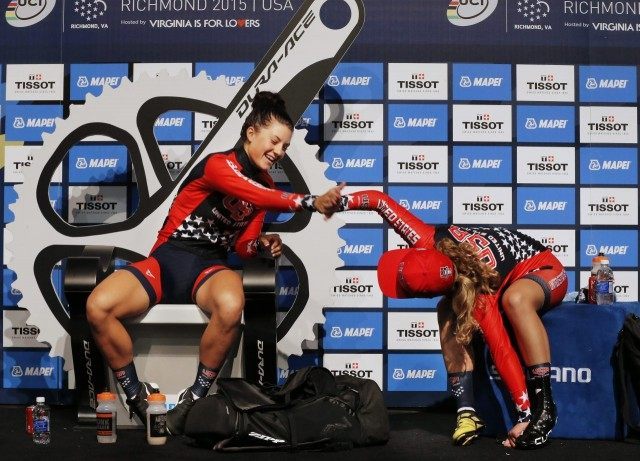 Chloe Dygert, Emma White