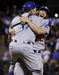 Clayton Kershaw, A.J. Ellis