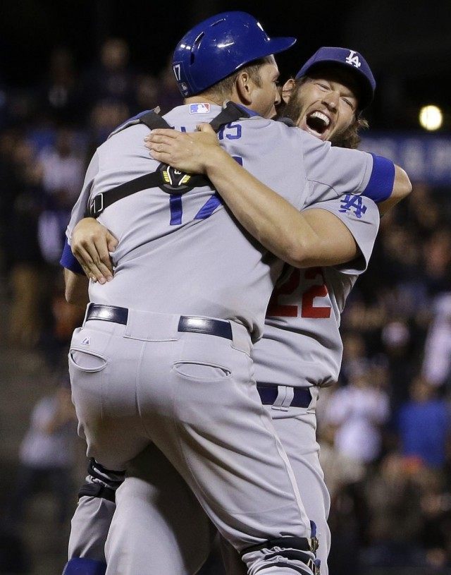 Clayton Kershaw, A.J. Ellis