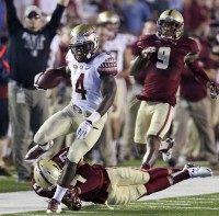 Dalvin Cook, Justin Simmons, John Johnson