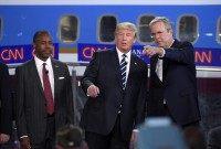 Donald Trump, Jeb Bush, Ben Carson