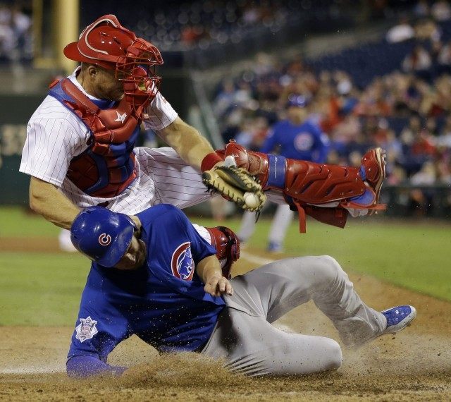 Erik Kratz, Kris Bryant