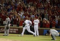Hector Ortiz, Prince Fielder, Luis Valbuena, Will Harris