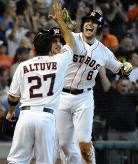 Jed Lowrie, Jose Altuve