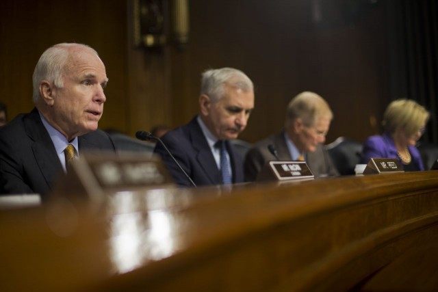 John McCain, Jack Reed, Bill Nelson, Claire McCaskill