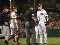 Jonathan Papelbon, Wilson Ramos, Buck Showalter, Mark Ripperger