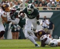L.J. Scott, Malik Fountain, Mitch Stanitzek, Jamal Lyles