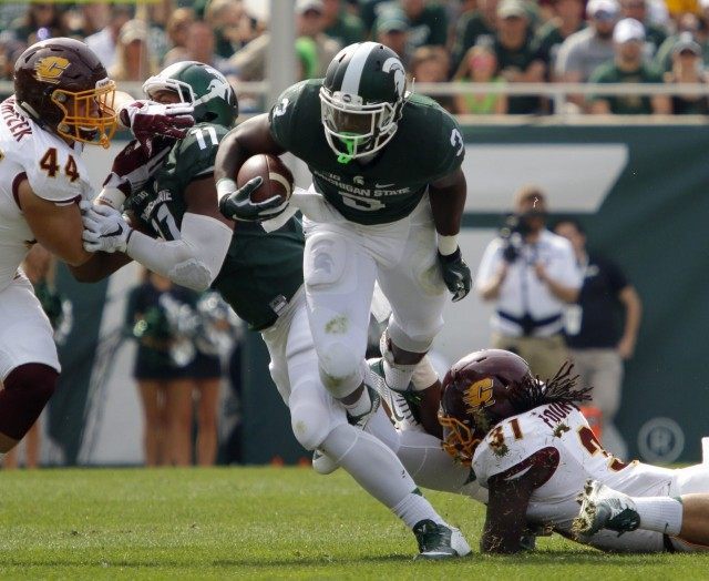 L.J. Scott, Malik Fountain, Mitch Stanitzek, Jamal Lyles