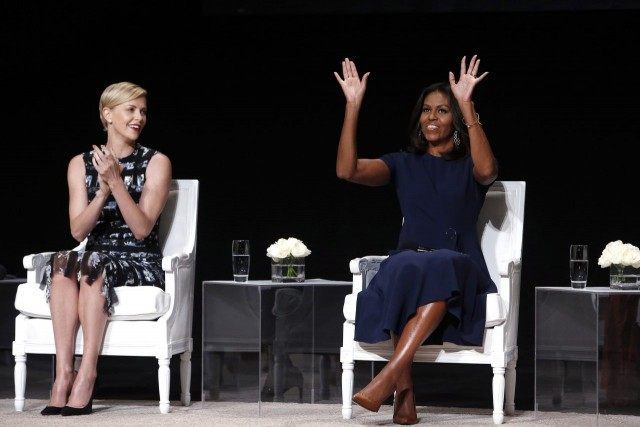 Michelle Obama, Charlize Theron