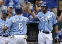 Mike Moustakas, Alex Rios