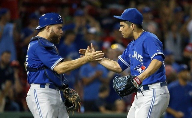 Roberto Osuna, Russell Martin