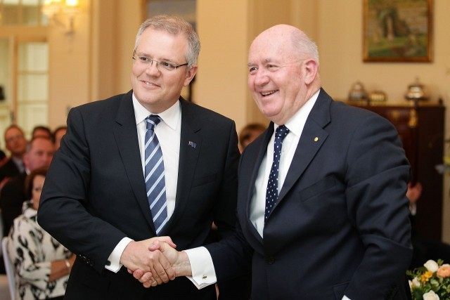 Scott Morrison, Peter Cosgrove