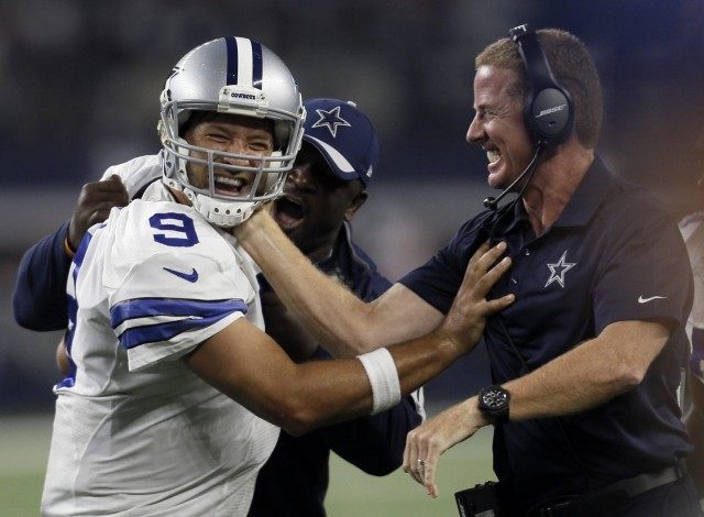 Tony Romo, Jason Garrett