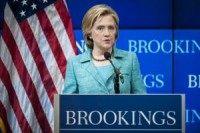 Clinton wants to apply more pressure on Russia, Putin