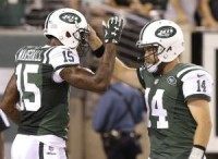 New York Jets' Brandon Marshall slims down from infomercial
