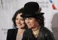 Sara Gilbert, wife Linda Perry bring son Rhodes to family event