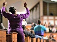 Black Church Service David GoldmanAP