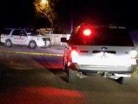 Crime scene of a shooting near the Texas border