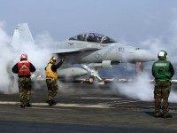 F-18 aircraft carrier