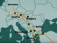 migrant routes into europe