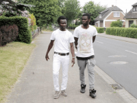 Migrants arrive in Saxony