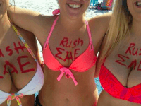 Rush boobs (Parris Grzyboski / Twitter)