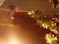 Machete hit-and-run in Oakland (Kyle Murphy / Screenshot / Youtube)