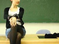Sexy teacher (Tamara Núñez / Flickr / CC / Cropped)