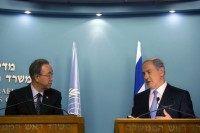Ban Ki-moon, Benjamin Netanyahu,