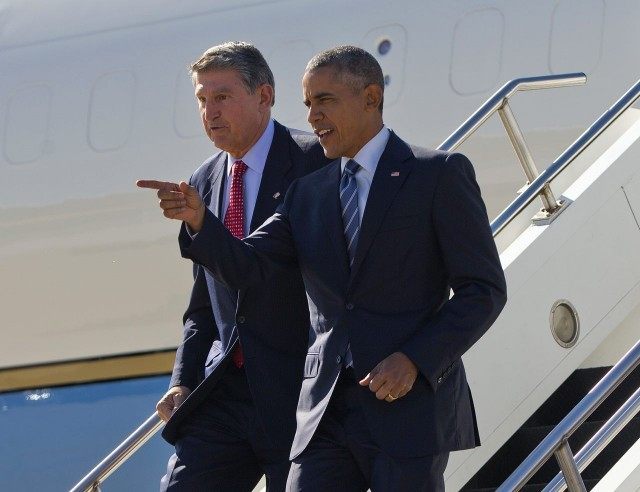 Barack Obama, Joe Manchin