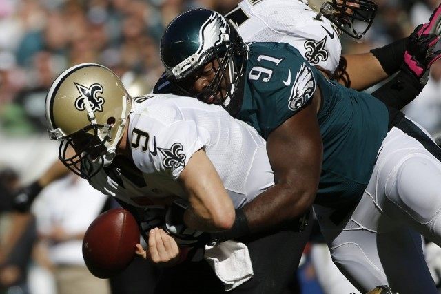 Drew Brees, Fletcher Cox