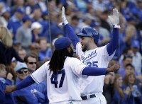 Eric Hosmer, Johnny Cueto