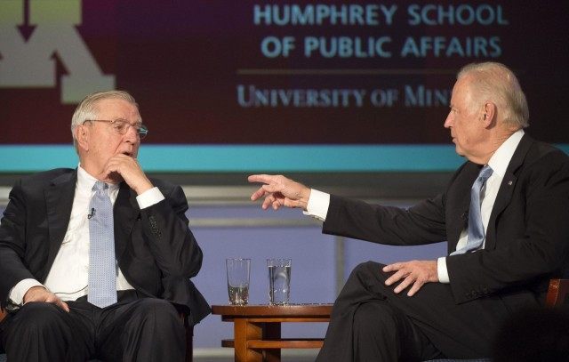 Joe Biden, Walter Mondale