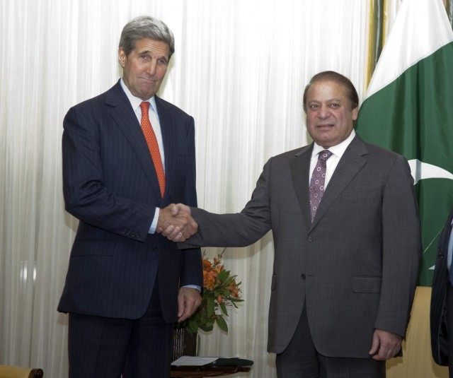 John Kerry, Nawaz Sharif