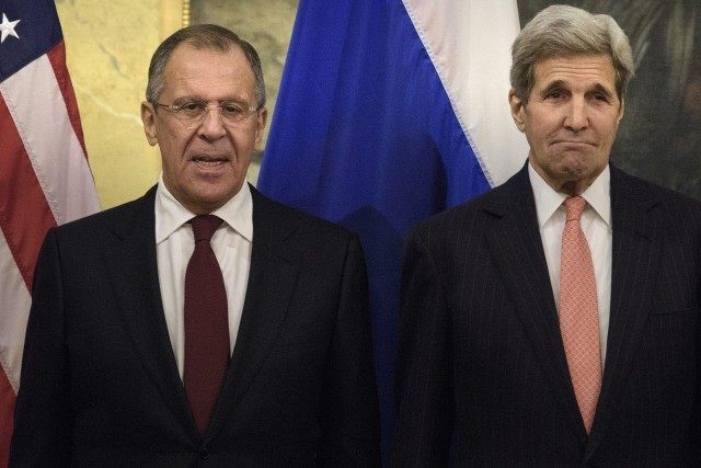 John Kerry, Sergei Lavrov