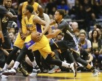 Jordan Clarkson, Stephen Curry