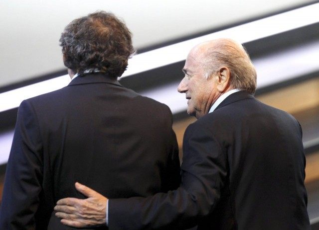 Joseph Blatter, Michel Platini