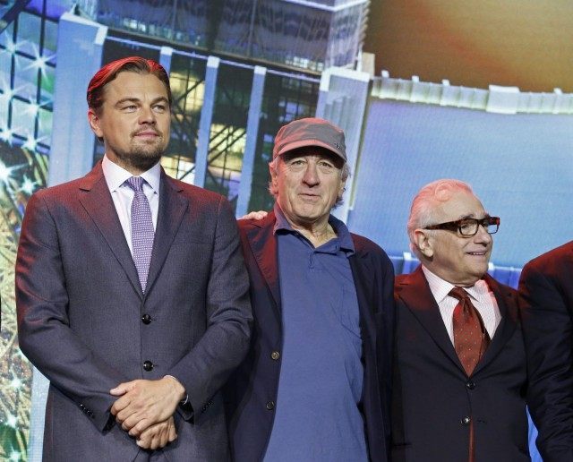 Leonardo DiCaprio, Robert De Niro, Martin Scorsese