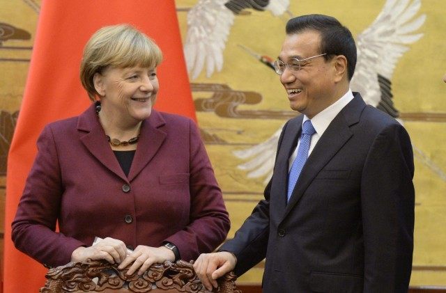 Li Keqiang, Angela Merkel