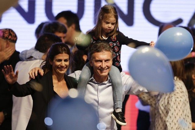 Mauricio Macri , Gabriela Michetti, Antonia
